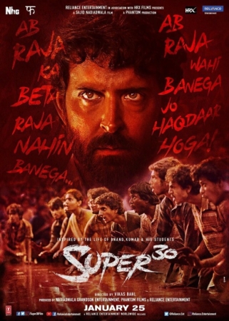 Super 30 Hind kino Uzbek tilida 2024-2025 O'zbekcha tarjima xind kino HD skachat